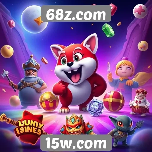Análise das opções de jogos no site 68z.com