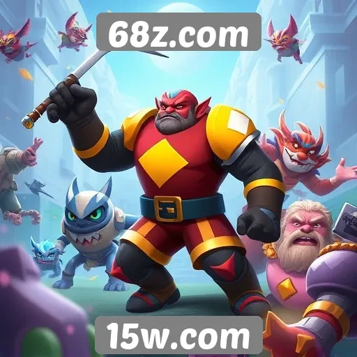 Exploração dos jogos populares disponíveis em 68z.com